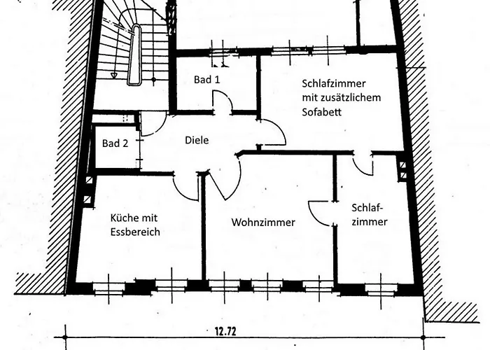 2bed Old Town Sleeps 6 - Rooftop Terrace Wifi アパート コッヘム